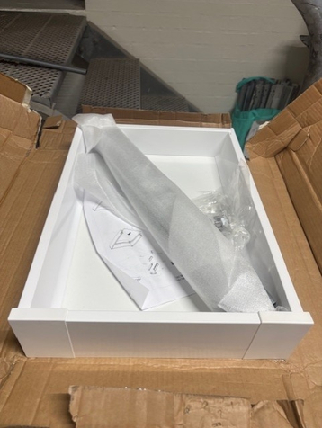 Indvendig skuffe - til 40 cm skab